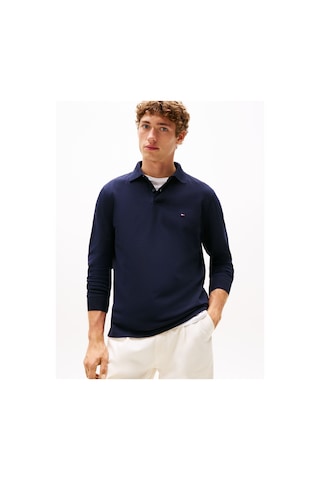 Tommy Hilfiger 1985 Regular Ls Polo Erkek Mavi T-shirt - Mw0mw20183