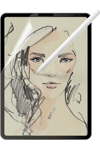 Galaxy Tab S7 Fe 12.4'' Sm-t733 Uyumlu Paperlike Nano Kırılmaz Ekran Koruyucu Kağıt Hissi