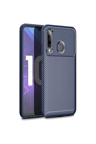 Huawei Honor 20 Lite Kılıf Karbon Silikon Case