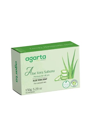 Doğal Kalıp Sabun 150gr - Aloe Veralı Adaçayı