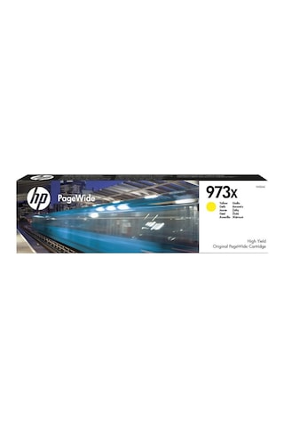 Hp 973x Mürekkep Kartuş Sarı F6t83ae