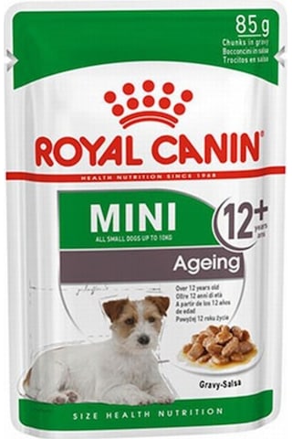 Royal Canin Mini Sauce-Sobe-Coyc 12+ Soslu Yaşlı Köpek Maması 85 G