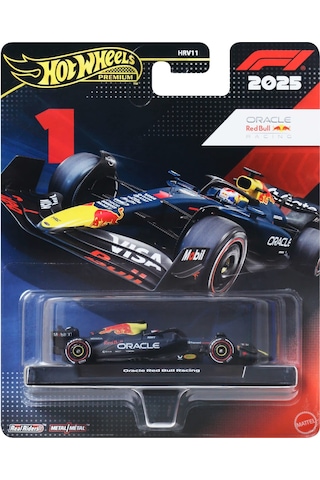 Hot Wheels Premıum Formula 1 Yarış Arabası Oracle Red Bull Racıng Çok Renkli