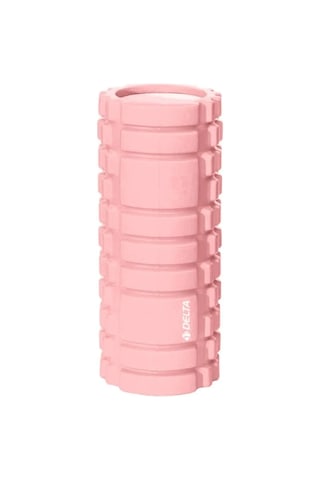 Delta Yüksek Yoğunluk Orta Sert Foam Roller Masaj Köpüğü Pembe Pembe