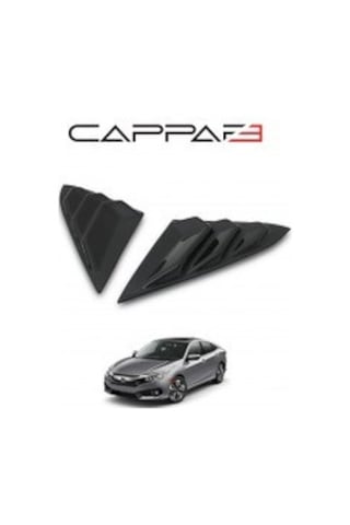 Honda Civic 2016- Yılı Ve Sonrası Uyumlu Kelebek Cam Plastiği