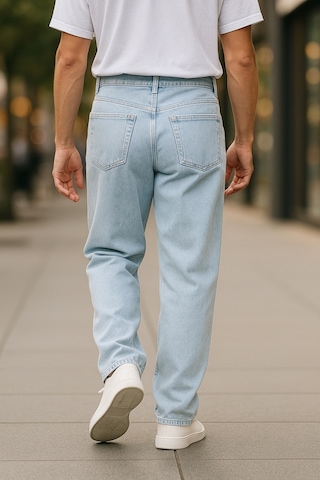 Cedy Denim Yüksek Kalite Baggy Fit Jean Leon Yüksek Bel Bol Kesim Kot Pantolon C352 Çok Renkli