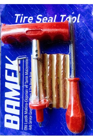 Bamek Profesyonel Lastik Tamir Fitil Atma Seti