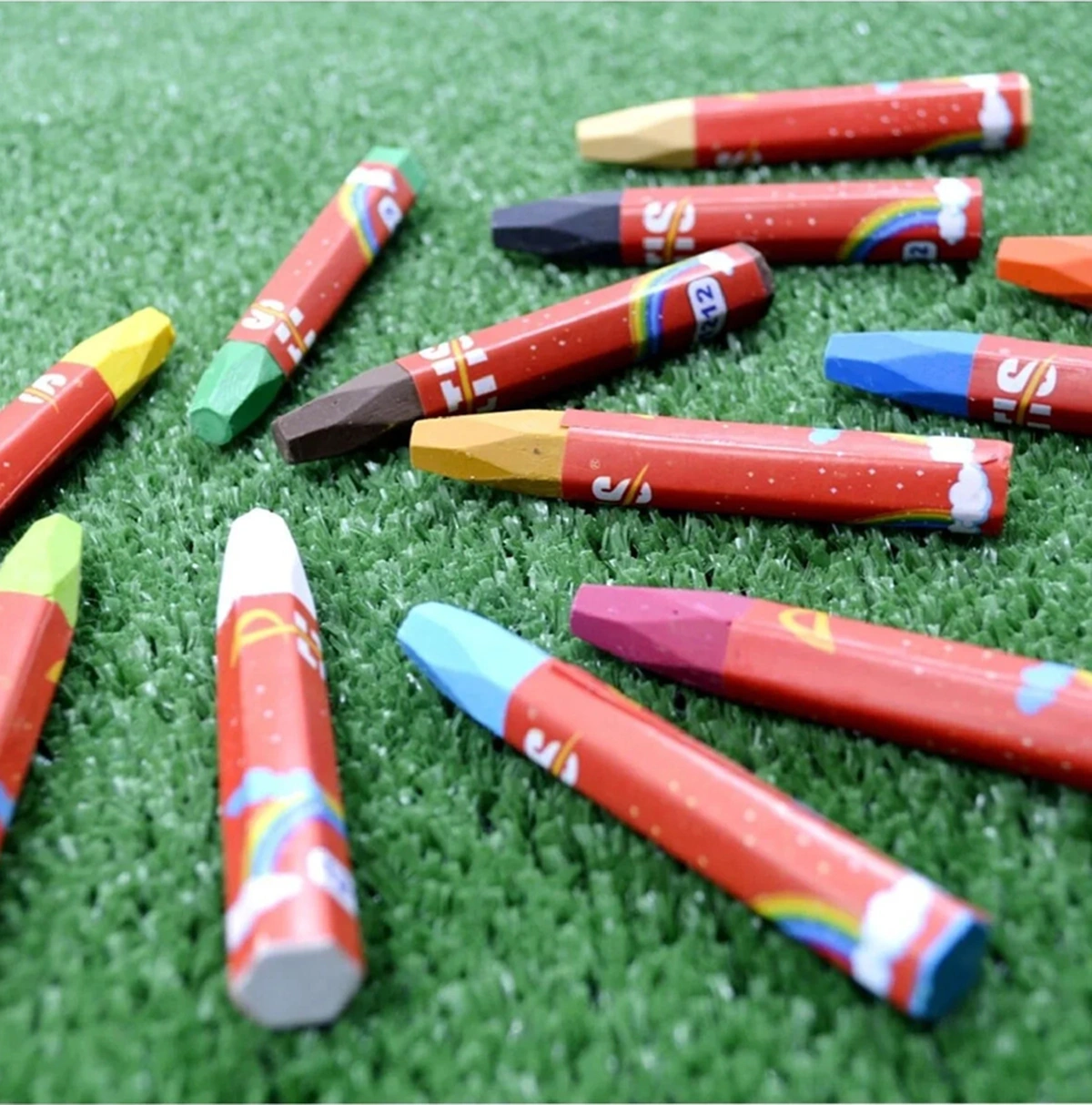 12 Renk Pastel Boya Kod:1212 Karışık
