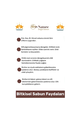 Sidrsabunu %100 Doğal Güzel Kokulu El Yüz Saç Cilt Vücut Orijinal Bitkisel Sidr Sabun 120g - 1 Adet Karışık