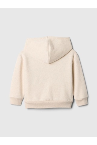 Gap Bej Kız Bebek Logo Fleece Sweatshirt
