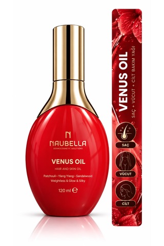 Venüs Oil / Saç Ve Cilt Bakım 120 Ml / Gün Boyu Etkileyici Koku / Ağırlık Yapmaz
