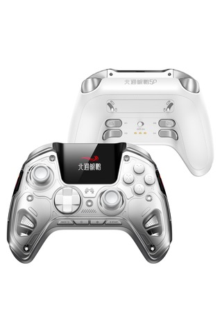 Beitong KP50 Hall Effect LCD Ekranlı Kablosuz Beyaz Gamepad