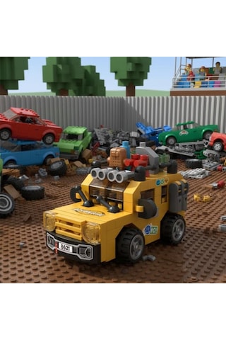 Loz Arazi Aracı 150 Parça Block Oyuncak-mini Poşet