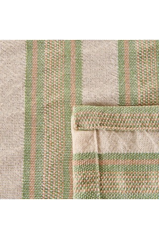 Evidea Soft Freya 2'li Amerikan Servis - Yeşil / Ekru - 35x50 Cm Yeşil / Ekru Yeşil - Ekru