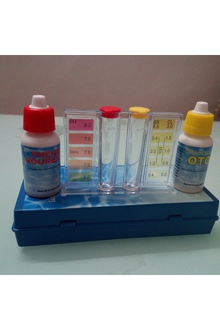 Yaleker Havuz Su Test Seti: Oto Reaktifli Ph Ve Klor Düzeyi Testeri, Kolay Kullanım, Dayanıklı Materyal, Ev Ve Spor Tesisleri İçin