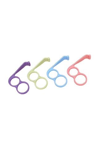 4 Halka Toka Cep Telefonu Tutucu Çok Fonksiyonlu Küçük Tutucu