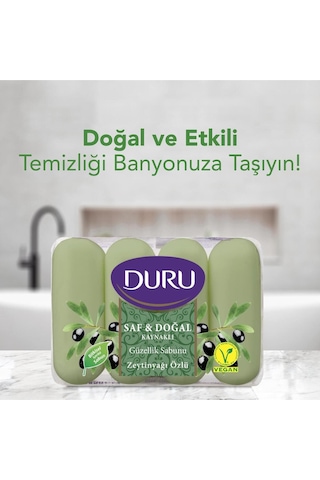 Güzellik Sabunu Saf&doğal Zeytinyağlı Eco 4x70gr Diğer