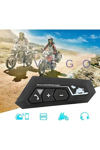 Nivego Bt22 Motorsiklet Kask Kulaklığı İnterkom İntercom Bluetooth 5.0