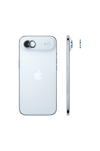 Safeus 9h+ Safir Temperli Kamera Lens Koruyucu, Apple Uyumlu iPhone 17 Air İle Gök Mavisi