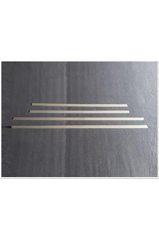 Markadan Peugeot 508 Krom Cam Çıtası 2010-2018 4 Parça Paslanmaz Çelik