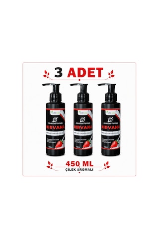 Nirvana ek Aromalı Kayganlaştırıcı Jel 3 x 450 ML