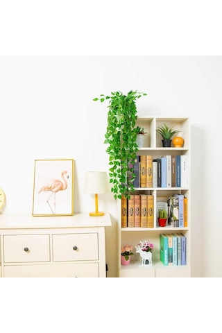 Yapay Sarmaşık 7 Adet 9 Dallı Sarkan Sarmaşık Sarı Çizgili Yapra