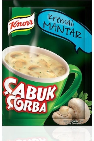 Knorr Çabuk Çorba Kremalı 24 x 19 G Knorr Çabuk Çorba Kremalı 24 x 19 G