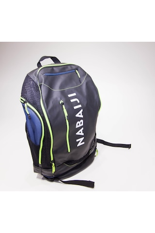 Unisex Sarı/Siyah 27lt Yüzücü Sırt Çantası 5 bölmeli Nabaiji Meri Çok Renkli