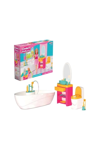 Linda'nın Banyosu Oyun Evleri Ve Aksesuarları Seti 37180