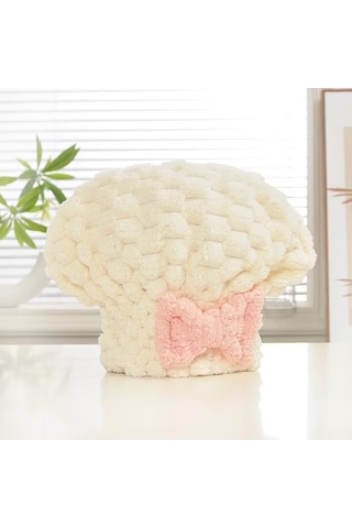 Veraura Lifestyle Mikrofiber Örgü Saç Kurutma Bone Havlu Çok Renkli