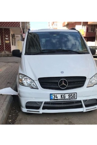 Mercedes Viano Izgaralı+ledli Ön Tampon Eki