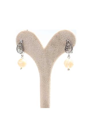 925 Ayar Gümüş Aytaşı Taşlı Küpe