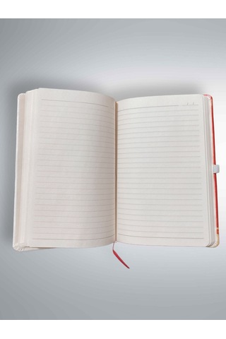 Öğretmenler Günü Hediyesi Defter 80 Yaprak Çizgili Ajanda Özel Tasarım Kapaklı Not Defteri Kod:15 Çok  Renkli