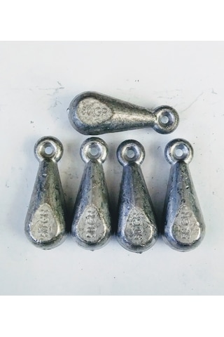 Olta Kurşunu 50 Gram Damla 5 Adet Olta Kurşunu 50 Gram Damla 5 Adet