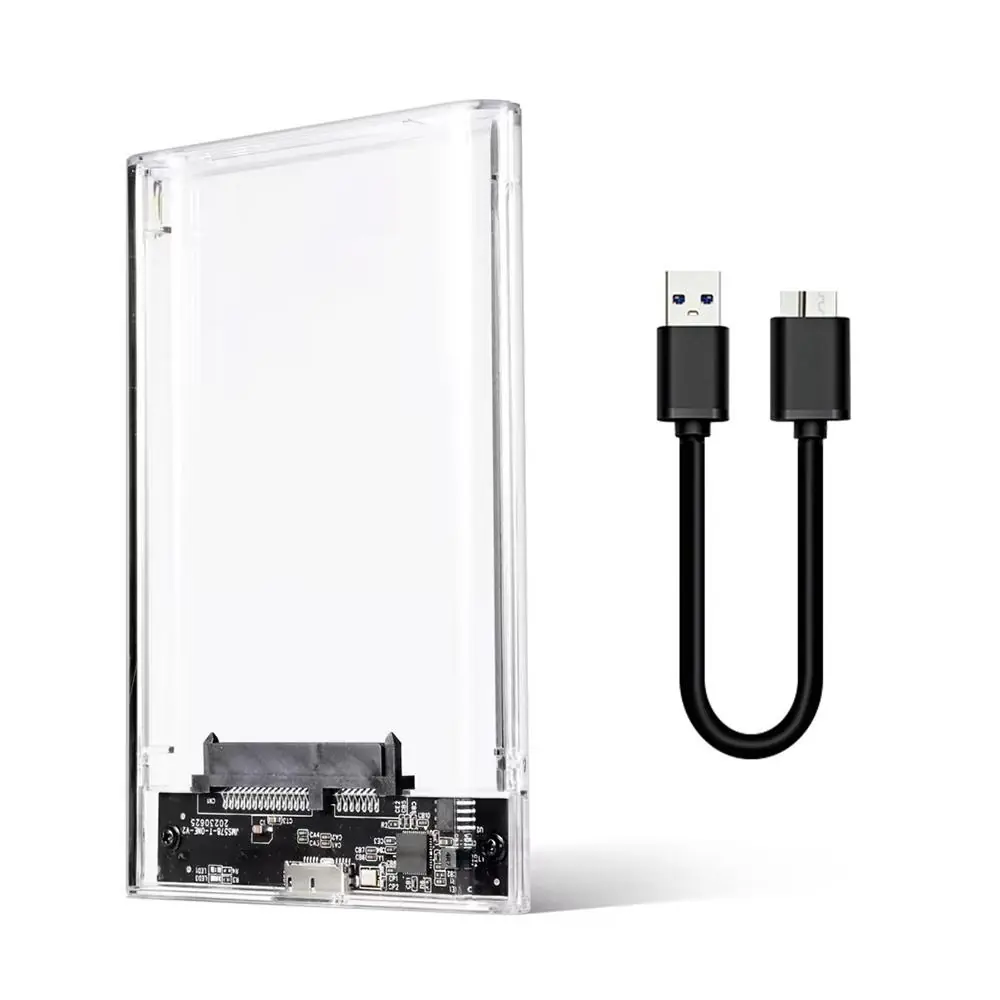 Netojen Nt-552 2.5" Usb 3.0 Taşınabilir Harici Harddisk Kutusu Şeffaf