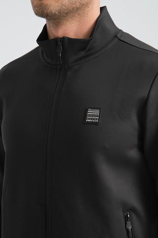 Shooter Sportswear Shooter Scuba Mevsimlik Regular Fit Erkek Eşofman Takım Siyah