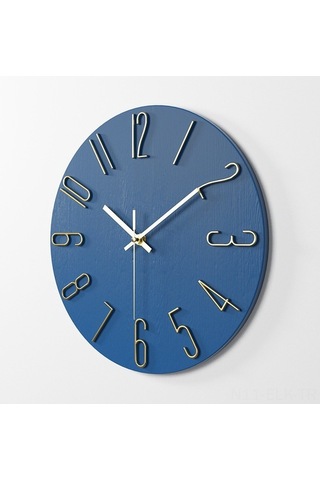 Ulzyvf Basit Duvar Asma Ev Yaratıcı Saat Kadın Kutulu Beyaz Üzerinde Siyah Harfler 30 Cm 12 İnç Saat Beyaz