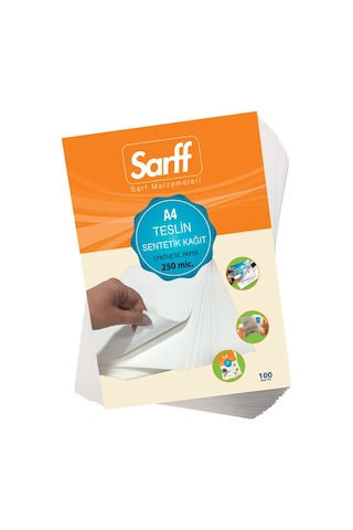 Sarff 250mic.a4 Teslin 100 Adet