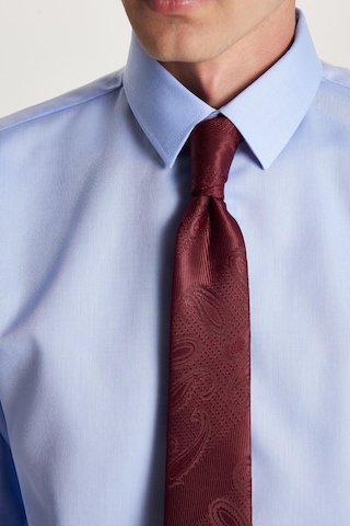 Tudors Slim Fit Mavi Non-ıron %100 Pamuk Doğa Dostu Ekoteks Belgeli Ütü Gerektirmez Gömlek-34495 Mavi