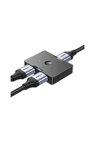 Coofbe Jasoz Hdmı Dagitici 4k 60hz Çift Yönlü Hdmı Çogalticı 2in1 Çift Yönlü Hdmı Switch Adaptör
