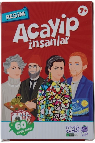Yeti Acayip İnsanlar Kart Oyunu - Ressamlar