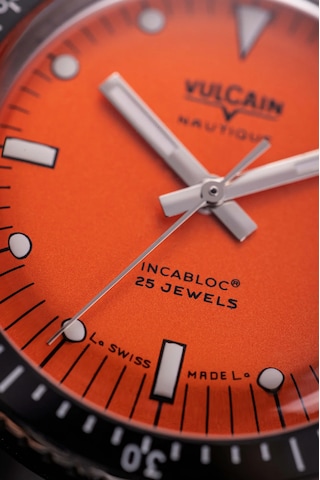 Vulcain Skindiver Nautique Orange Bhm286 Otomatik Erkek Kol Saati Metalik