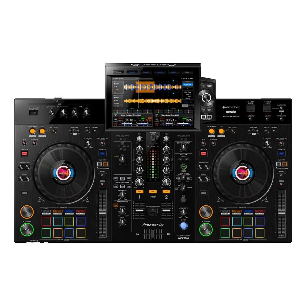 Pioneer Dj Xdj-rx3 All İn One Dj Kontrol Ünitesi + Vm-70 Monitör Hoparlör Çift + Hdj-f10-tx Dj Kulaklık