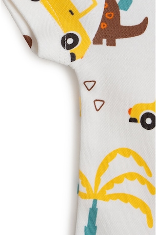 HelloBaby Yenidoğan Tshirt-Patiksiz Alt 2li Takım Erkek Bebek Yeşil