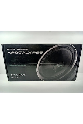 Apocalypse Ap-67ac Pro-600ww Max-300w Rms-profesyonel-üst Seri-16 Cm Midrange Hoparlör