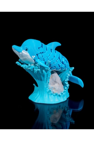 Hareketli Yunus Balığı 11x10 Cm