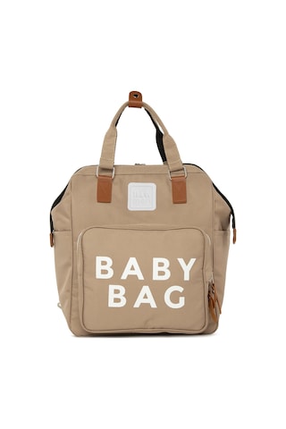Bagmori Baby Bag Baskılı Cepli Anne Bebek Bakım Sırt Çantası