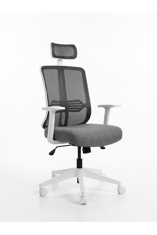 Zeon Büro Ofis Sistemleri // Comfort White Yönetici Koltuğu Ofis Çalışma Koltuğu Beyaz