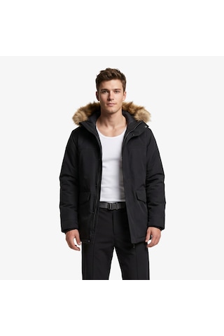 Unıted4 Regular Fit Erkek Siyah Mont Poga 2800282