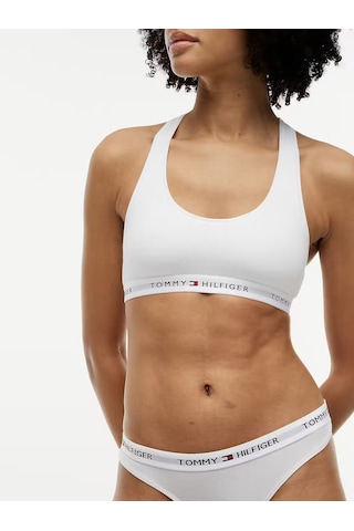 Tommy Hilfiger Kadın Astarsız Bralette- Uw0uw03820ycd BEYAZ